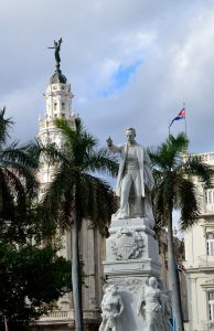 Statue of Jose Marti in Havana's main square